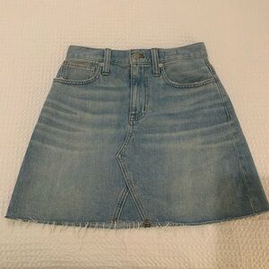 Madewell Denim Mini Skirt, size 25